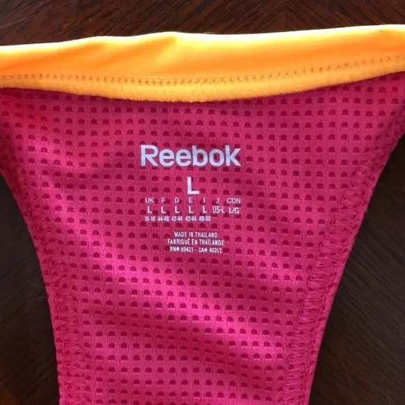 REEBOK Sports Bra - Size Large - New Condition - Picture 7 of 8